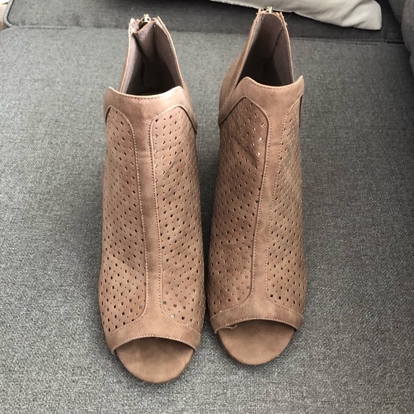 Peep Toe Booties - Picture 3 of 3